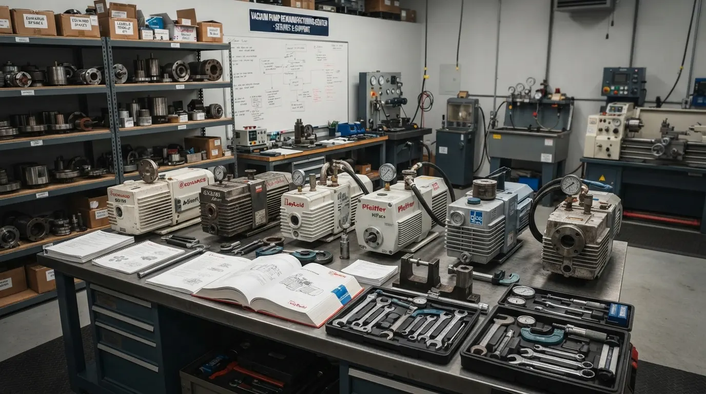 vacuum pump technology transfer, repair and parts