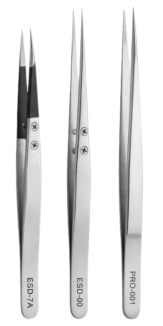 ESD Tweezers - Wafer Handling
