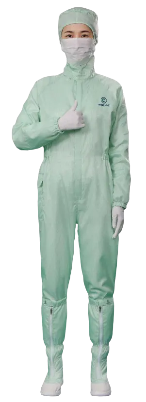 Cleanroom Jumpsuits - Detail View