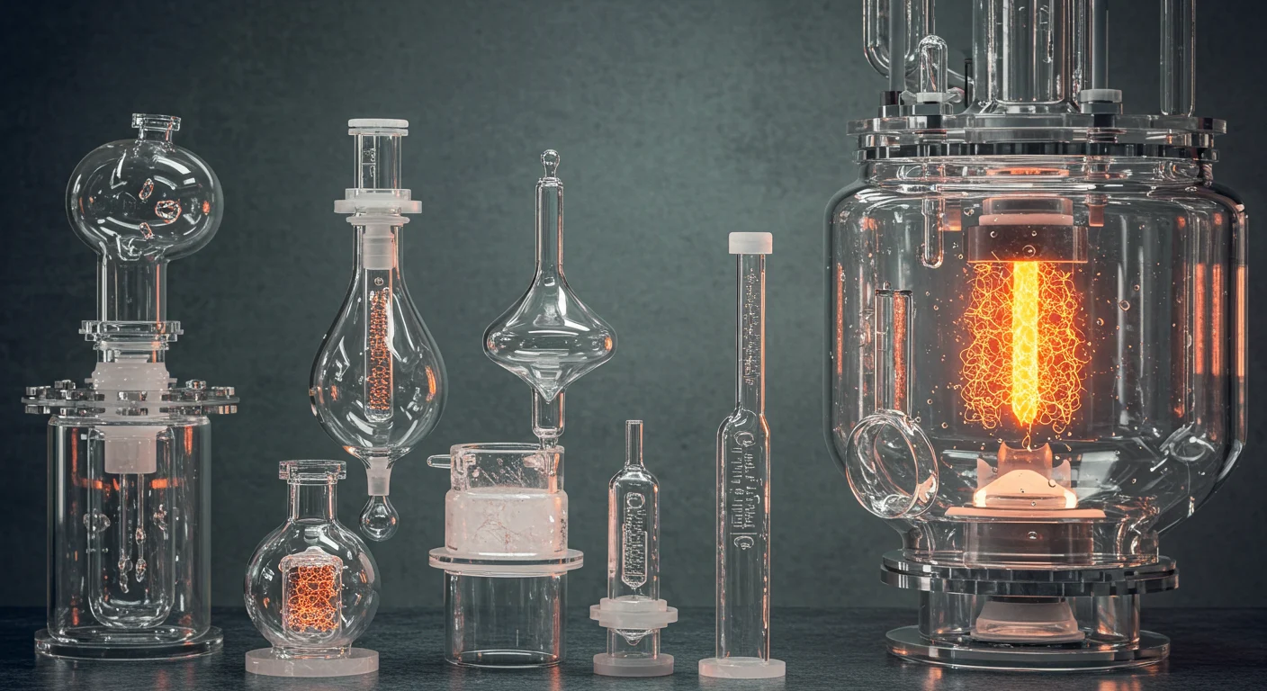 Industrial quartz components