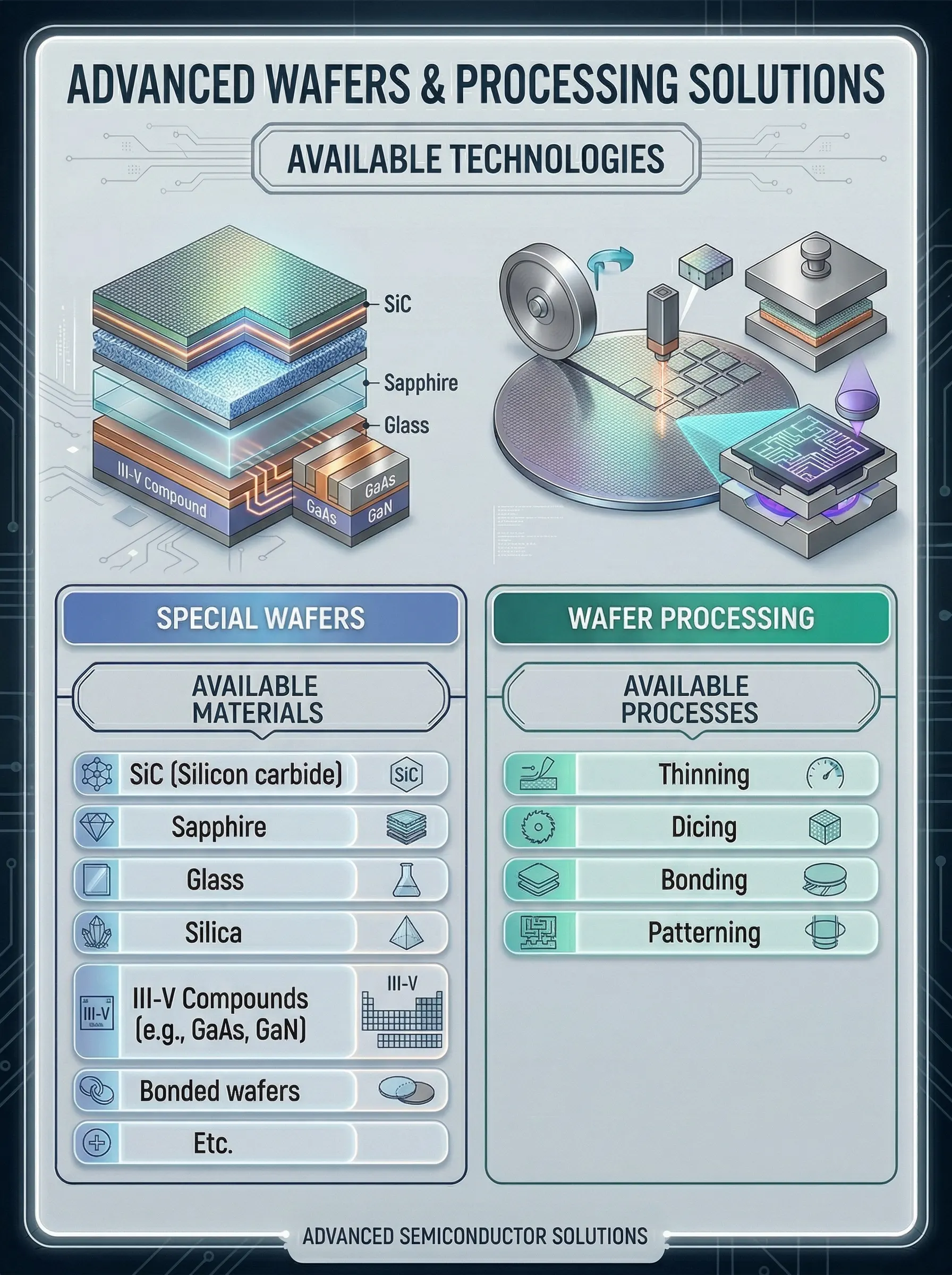 Advanced Wafers & Processing Solutions